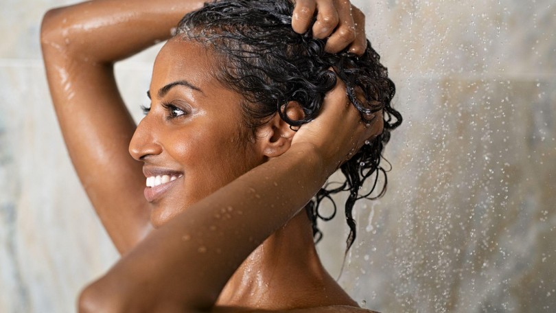 Washing Hair Canva